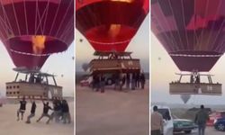 A strange hot air balloon accident in Cappadocia