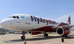 Kazak havayolu FlyArsytan Gazipaşa-Alanya’ya uçuş başlattı
