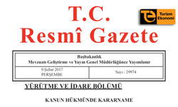 Turizm Bakanlığında bir görevden alma, 4 yeni atama
