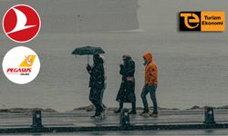 Türk Hava Yolları ve Pegasus 91 seferini iptal etti