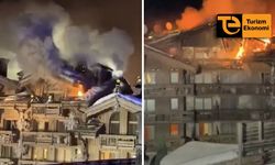 Courchevel’de 5 yıldızlı otelde büyük yangın
