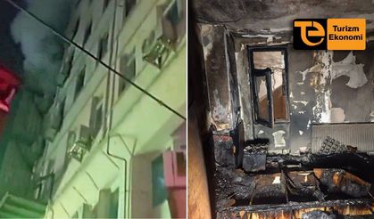 Diyarbakır’da otel yangını: 10 kişi dumandan etkilendi