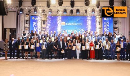 Coral Travel Türkiye Starway Turizm Ödülleri sahiplerini buldu