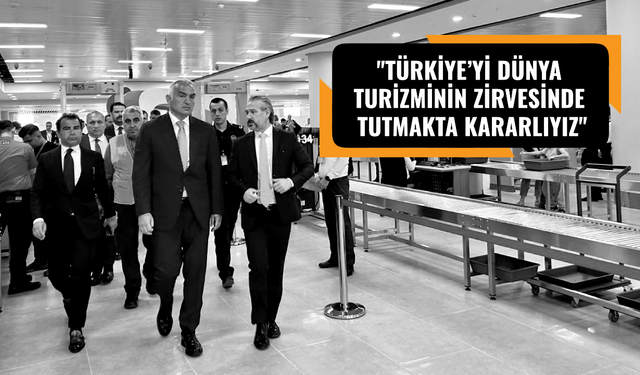 Mehmet Nuri Ersoy Antalya’nın 2025 turist hedefini açıkladı