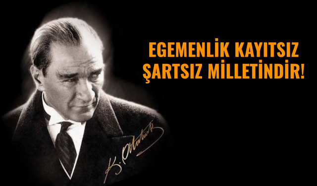23 Nisan Ulusal Egemenlik ve Çocuk Bayramı kutlu olsun