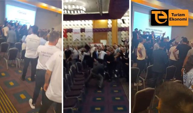 TÜRSAB Muratpaşa BTK seçimlerinde büyük kavga