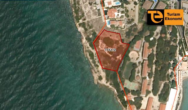 Çeşme’de denize sıfır turizm arsası ihaleye çıkarıldı