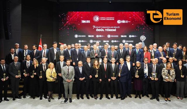 Turizm sektörünün ihracat şampiyonları belli oldu