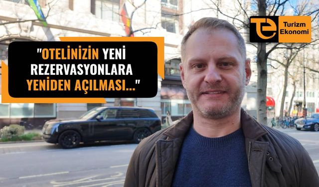 Otelz’nin CEO’su Bertan Aner’den otelcilere ‘ödeme’ mesajı