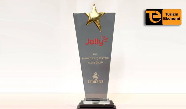 Jolly’e Emirates’ten ‘En Çok Yükseliş Gösteren Acente’ ödülü