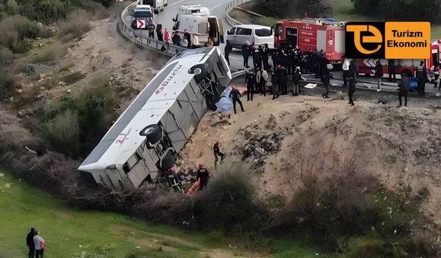 Antalya’da yolcu otobüsü şarampole devrildi: 10 ölü