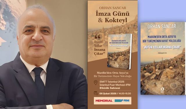 Turizmci Orhan Sancar’ın hayatı kitaplaştırıldı