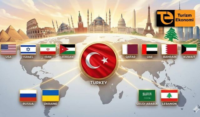 Türkiye’ye 14.5 milyon turist gönderen 11 ülke çatışmada