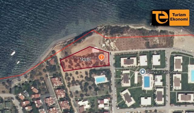 Balıkesir’de denize sıfır otel arsası satışa çıkarıldı