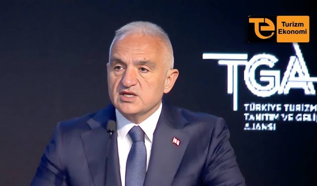 Mehmet Nuri Ersoy ilk çeyrek turizm verilerini açıkladı