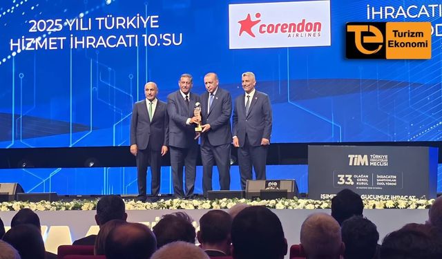 Corendon, ihracat şampiyonları arasındaki yerini güçlendirdi