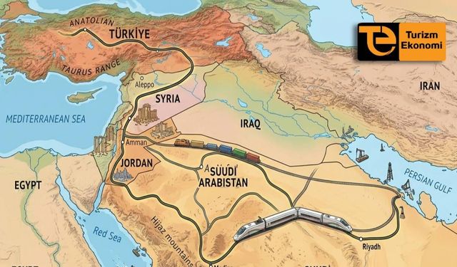 Türkiye-Suudi Arabistan demiryolu için imzalar atıldı
