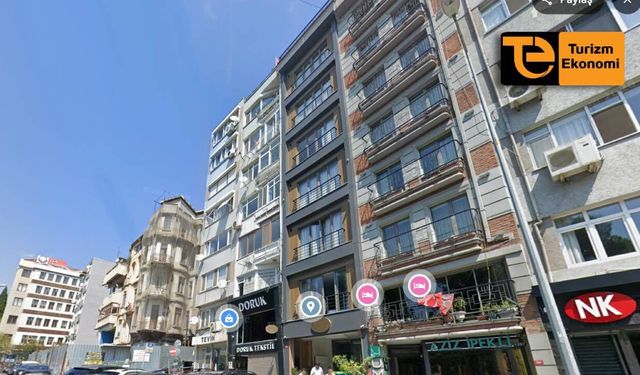 Şişli'de 18 odalı otel mahkemeden satışa çıkarıldı