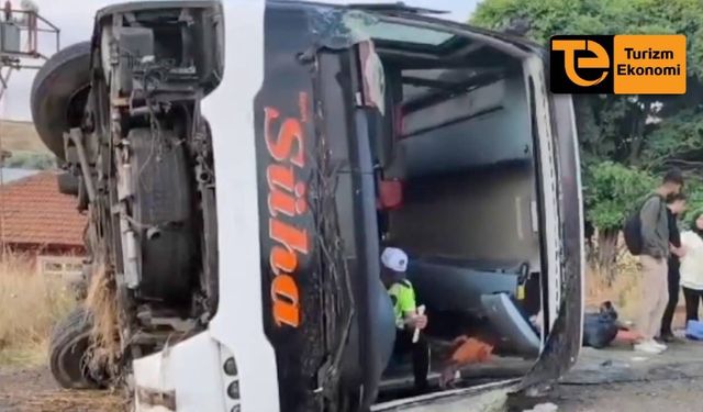 Kırıkkale’de yolcu otobüsü kazası: 1 ölü, 3’ü ağır 40 yaralı