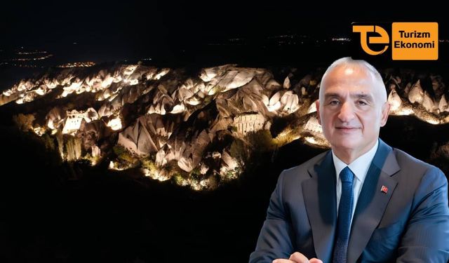 Kapadokya’nın ören yerleri gece de gezilebilecek
