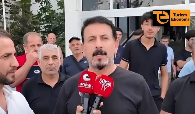 Maaşını ödemediği personeli de turistleri de kapının önüne koydu