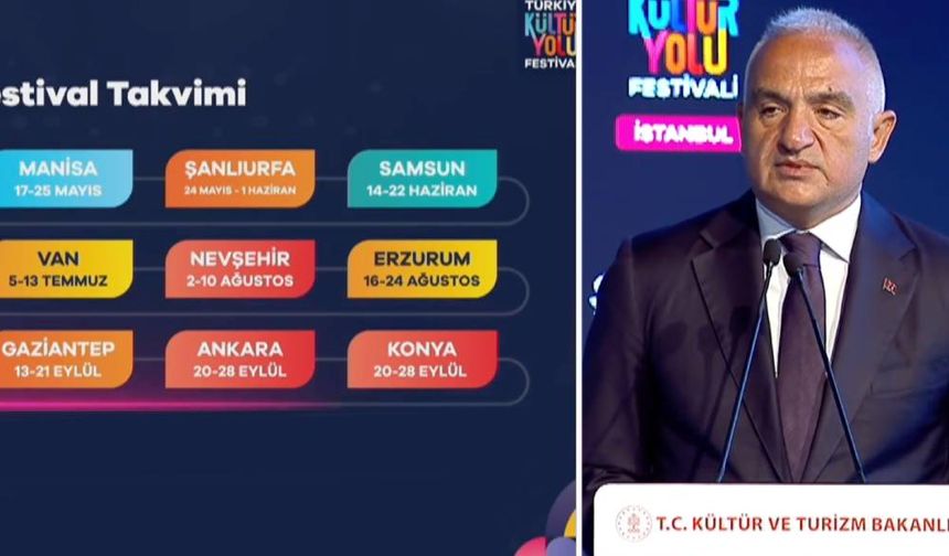 Mehmet Nuri Ersoy: 4 ile daha Kültür Yolu Festivali geliyor