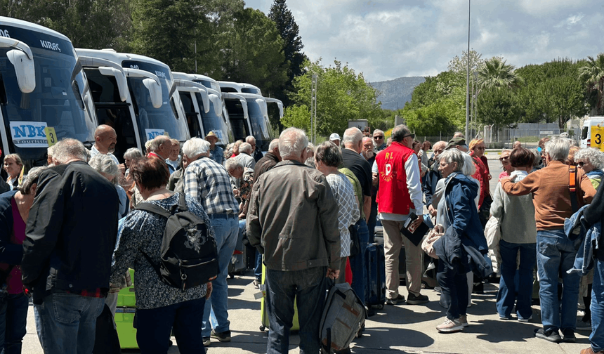 Avusturyalı emekliler 31 yıl sonra Marmaris’te