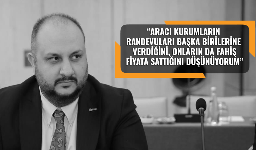 Yıldırım Taş: Biz de Schengen vize randevusu alamıyoruz