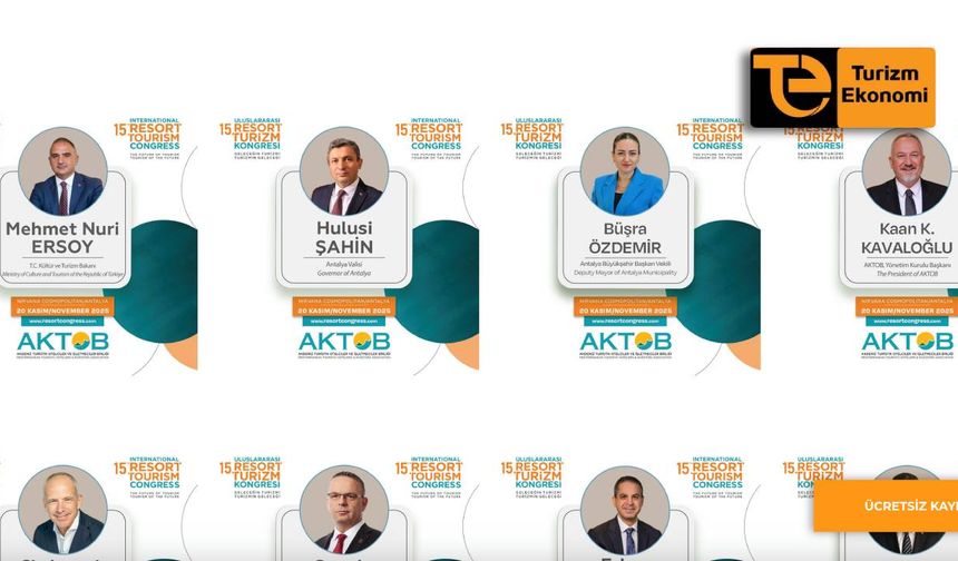 Bu yılki Resort Turizm Kongresi’nin programında neler var?