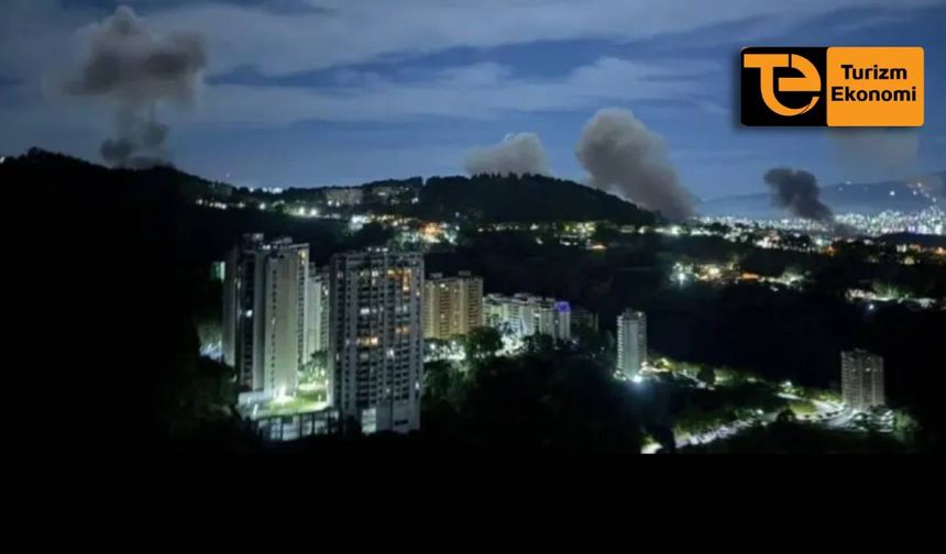 ABD Venezuela’ya saldırdı Trump ‘Maduro ve eşini kaçırdık’ dedi