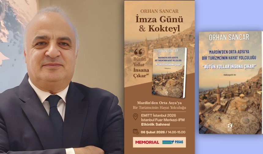 Turizmci Orhan Sancar’ın hayatı kitaplaştırıldı