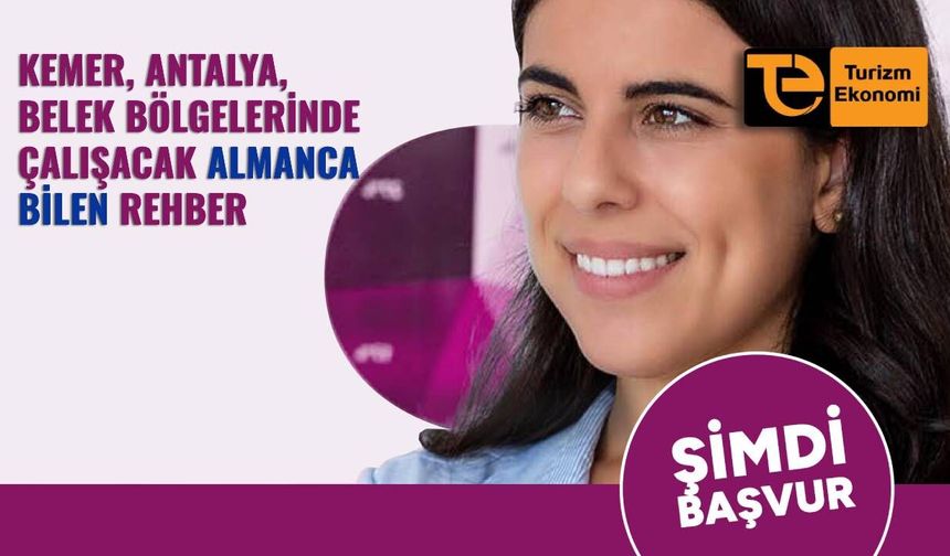 Bentour, Almanca bilen rehber arıyor