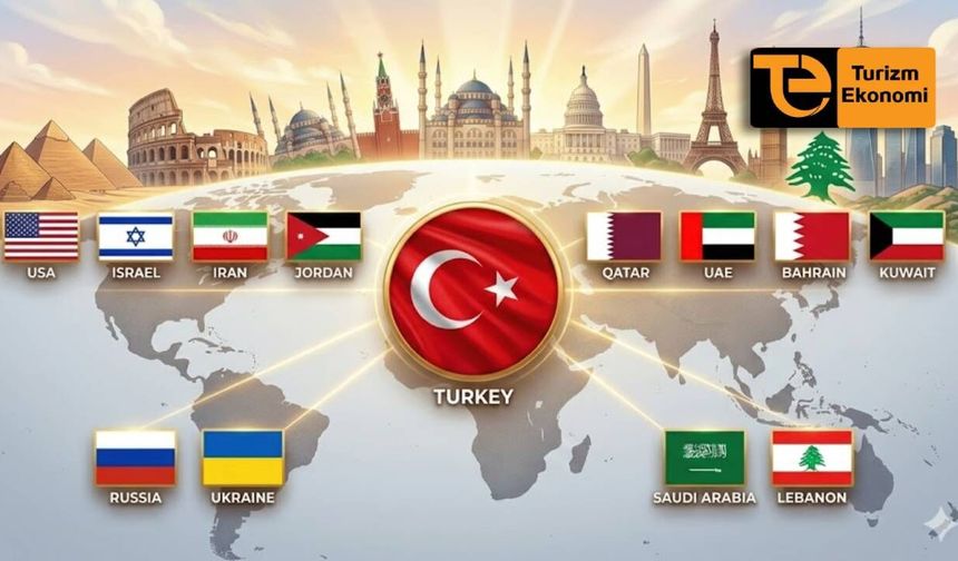 14.5 milyon turist aldığımız 11 ülke direkt veya dolaylı savaşta
