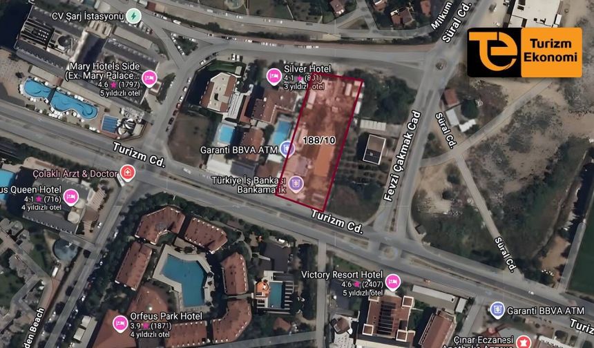 Manavgat’a 121 odalı 4 yıldızlı yeni otel yatırımı