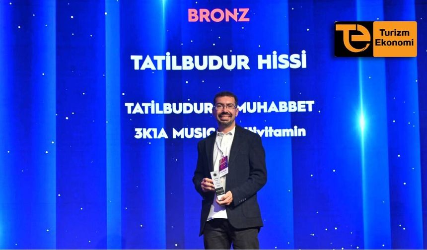 TatilBudur’a Brandverse Awards’tan bronz ödül