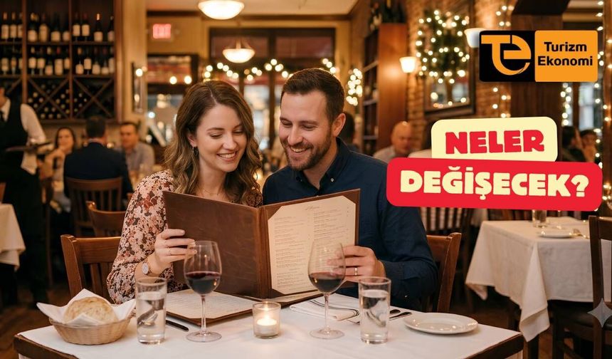 Kafe ve restoran menülerinde yeni dönem başlıyor