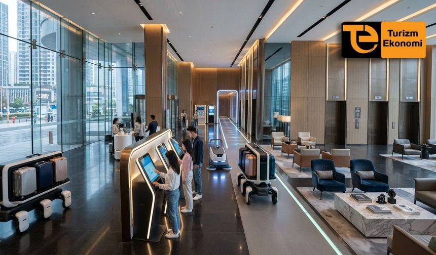 Tamamen robotlar tarafından işletilen otel geliyor