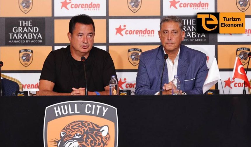 Corendon, Premier Lig yolculuğundaki Hull City'ye desteğini sürdürüyor