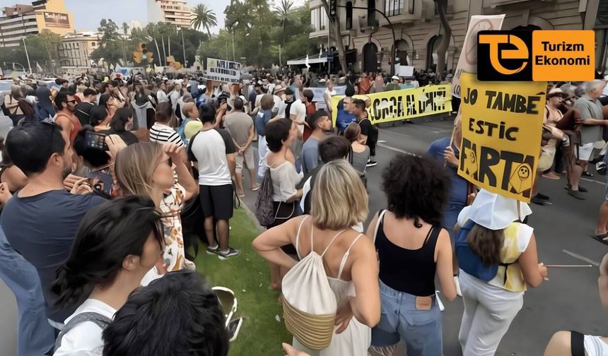 İspanya'da dev turizm protestosu: “Menys Turisme, Més Vida”