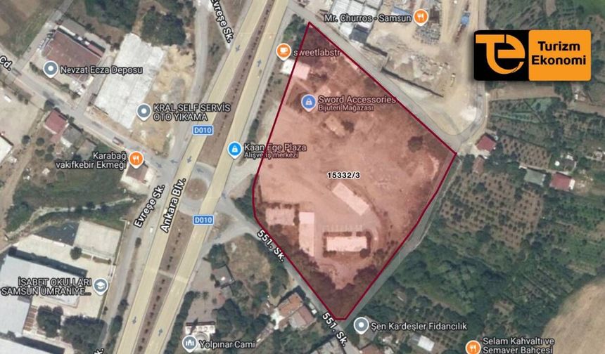Turizm imarlı arsa 450 milyon TL’ye ihaleye çıkarıldı