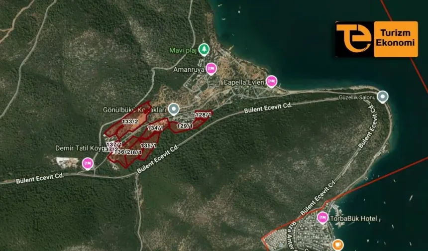 Bodrum'a yapılacak 2,8 milyar TL'lik turizm yatırımına onay
