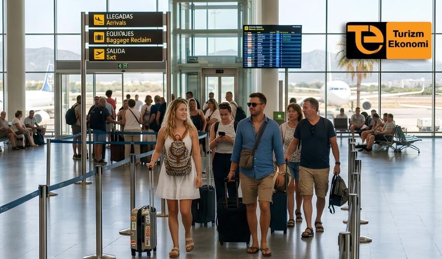 Turizmden bir ayda 18 milyar €, 8 ayda 100 milyar € kazandı