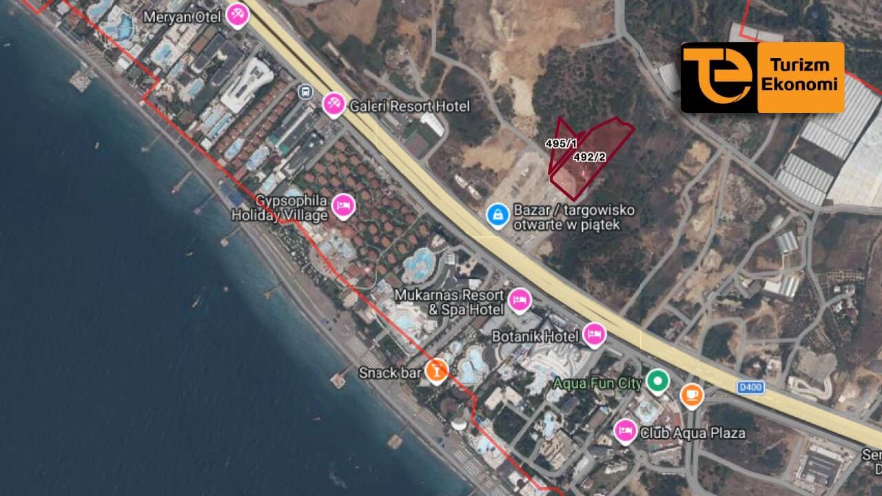 Alanya’da denize yakın arsa ihaleye çıkarıldı